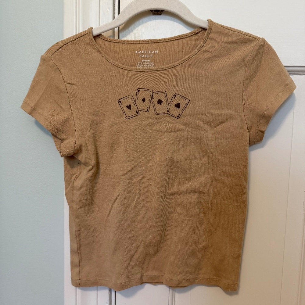 American Eagle Ace/Playing Card T-Shirt